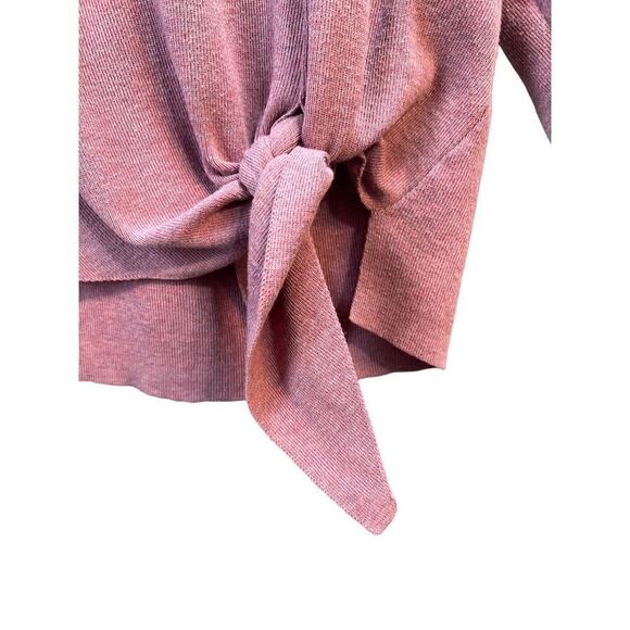 Retrology Women's Pink Pullover Knot Front Sweater Size Medium - Picture 10 of 16